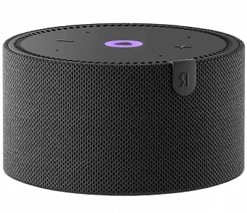 Умная колонка Яндекс Станция Мини 2 с Алисой чёрный оникс