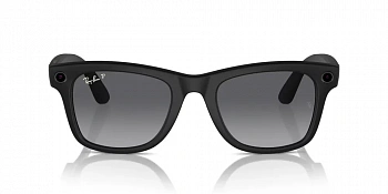 Ray-Ban Очки с камерой Meta Wayfarer RW4006, черно-серый
