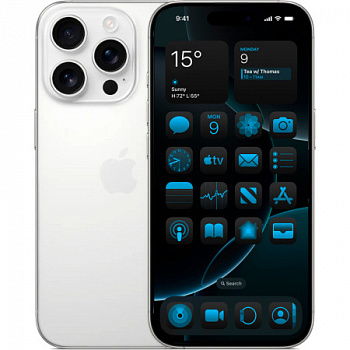 Смартфон Apple iPhone 16 Pro (eSIM) 256 ГБ белый титан